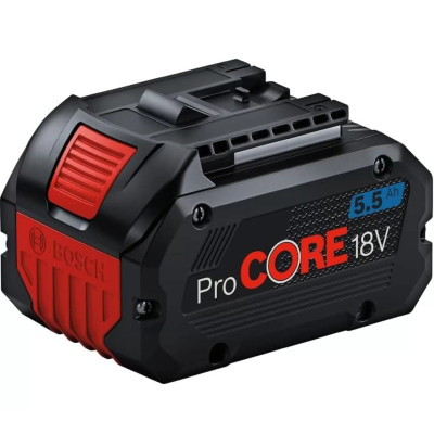 Набір BOSCH Professional зарядний пристрій 18 В, акумулятори 2 шт Li-Ion 18 В 4 Аг, 5.5 Аг 1600A0214A