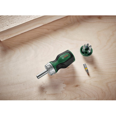 Викрутка зі змінними бітами BOSCH 6 в 1 1600A027PK