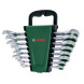 Ключі ріжково-накидні з тріскачкою 8 шт BOSCH 8-19 мм 1600A027PS