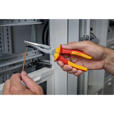 Длинногубцы диэлектрические BOSCH Professional VDE 205 мм 1600A02NE3