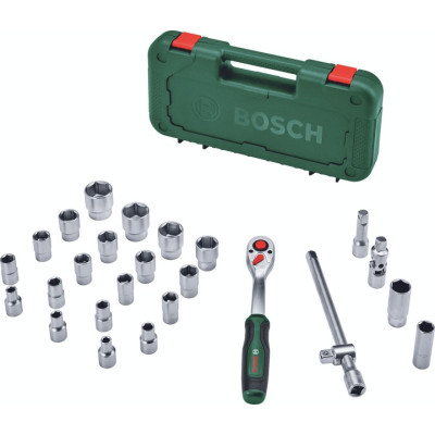 Набор головок с трещоткой BOSCH 1/2