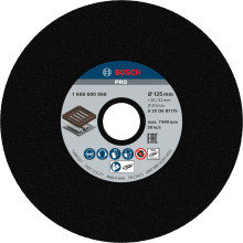 Круг шлифовальный по металлу BOSCH PRO Metal 125х20 мм G20 1608600068
