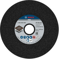 Круг шлифовальный по металлу BOSCH PRO Metal 125х20 мм G24 1608600069