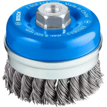 Чашкова зачисна щітка BOSCH PRO Metal heavy 90x0.8 мм 1608614000