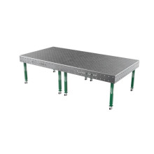 Зварювальний стіл на колесах GPPH SMART 3000х1480х12 мм, fi16, сітка 100х100 мм