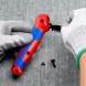 Нож с пяткой двухфункциональный KNIPEX 16 50 145 SB