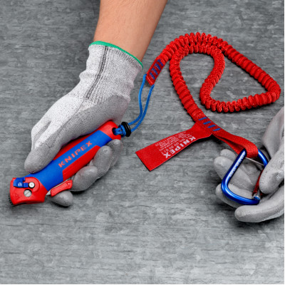 Нож с пяткой двухфункциональный KNIPEX 16 50 145 SB