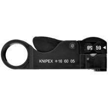 Стріппер для зняття ізоляції з коаксіальних кабелів KNIPEX 16 60 05 SB