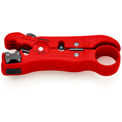 Стріппер для зняття ізоляції з коаксіальних кабелів KNIPEX 16 60 06 SB