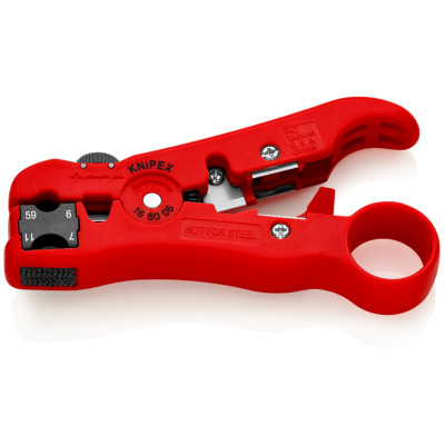 Стріппер для зняття ізоляції з коаксіальних кабелів KNIPEX 16 60 06 SB
