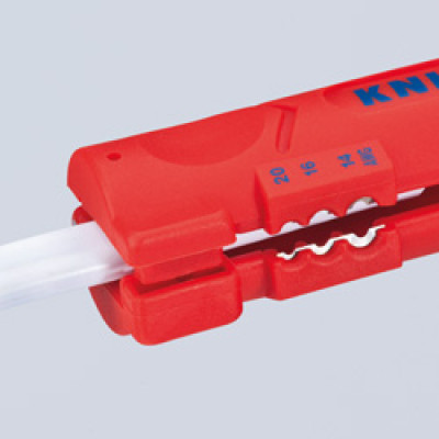 Інструмент для зняття оболонки з плоского та круглого кабелю KNIPEX 16 64 125 SB