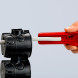 Стриппер для роботи у важкодоступних місцях KNIPEX 175 мм 16 80 175 SB