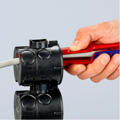 Стриппер для роботи у важкодоступних місцях KNIPEX 175 мм 16 80 175 SB