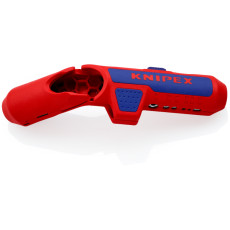 Універсальний інструмент для зняття оболонки з кабелю KNIPEX ErgoStrip 16 95 02 SB