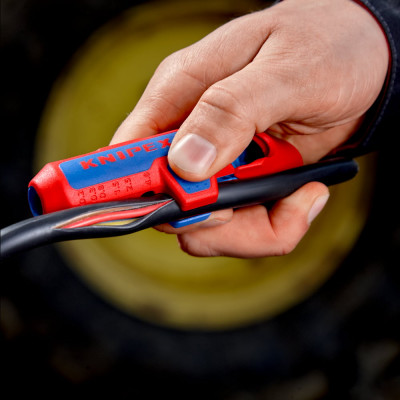 Инструмент универсальный для удаления изоляции KNIPEX ErgoStrip PV 16 95 03 SB