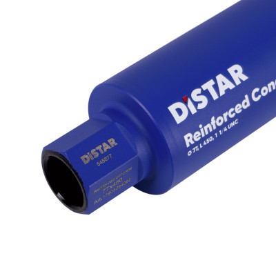 Свердло алмазне по бетону високоармованому DISTAR Reinforced Concrete DDS-W 77x450x1 1/4 UNC 17903094082