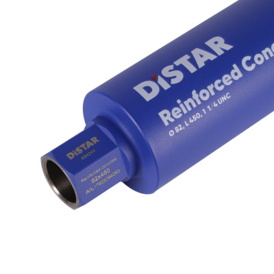 Сверло алмазное по высокоармированному бетону DISTAR Reinforced Concrete DDS-W 82x450x1 1/4 UNC 17903094083