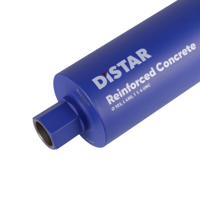 Свердло алмазне по бетону високоармованому DISTAR Reinforced Concrete DDS-W 102x450x1 1/4 UNC 17903094087
