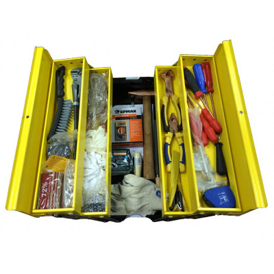 Ящик EXPERT CANTILEVER, 450 х 208 х 208 мм, з п?ятьма розкладними секціями, металевий, STANLEY. STAN