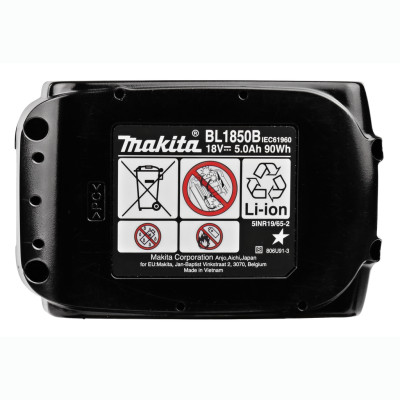 Аккумулятор Makita Li-ion 18 В 5 Ач BL1850B 197280-8