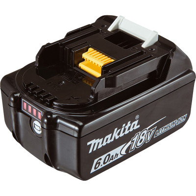 Набір Makita LXT зарядний пристрій 18 В, акумулятори 2 шт Li-Ion 18 В 6 Аг, кейс Makpac 3 198077-8