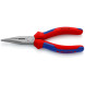 Плоскі круглогубці з ріжучими кромками KNIPEX 160 мм 25 02 160