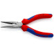 Плоскі круглогубці з ріжучими кромками KNIPEX 160 мм 25 02 160