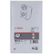Пакет-фільтри із нетканого матеріалу 5 шт BOSCH GAS 15, GAS 20 L SFC Professional 2605411229