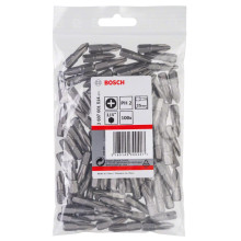 Біти 100 шт BOSCH Extra Hard PH2 25 мм 2607001514