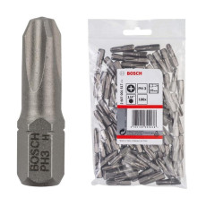 Біти 100 шт BOSCH Extra Hard PH3 25 мм 2607001517