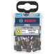 Биты ударные 25 шт BOSCH Pro Impact T25 25 мм 2607002806