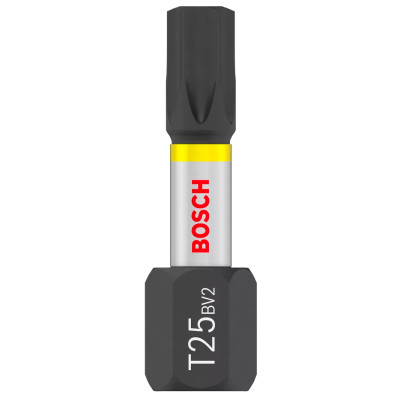 Биты ударные 25 шт BOSCH Pro Impact T25 25 мм 2607002806