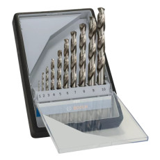 Набір свердел по металу 6 шт BOSCH PRO Metal HSS-G 1-10 мм 2607010535