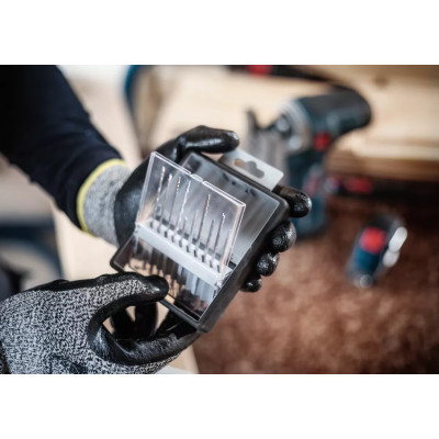 Набір полотен по металу для лобзика 10 шт BOSCH PRO Metal and Alu 83-100 мм 2607011942