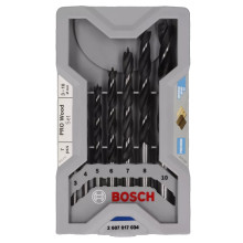 Набір спіральних свердел по дереву 7 шт BOSCH PRO Wood 3-10 мм 2607017034