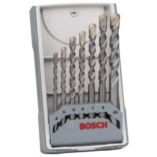 Набір свердел по бетону 7 шт BOSCH CYL-3 4-10 мм 2607017082
