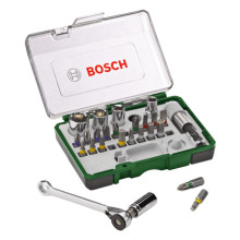 Набір біт з тріскачкою BOSCH 27 предметів 2607017160