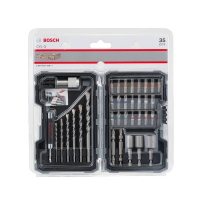 Набір інструментів з бітами BOSCH Extra Hard Concrete 35 предметів 2607017326