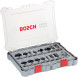 Набір фасонних фрез по дереву змішаний 15 шт BOSCH PRO 8 мм 2607017472