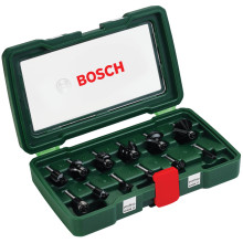 Набір фрез по дереву 12 шт BOSCH 8 мм 2607019466