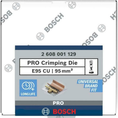Матриця для обтискання кабелів BOSCH PRO E95 CU 2608001129