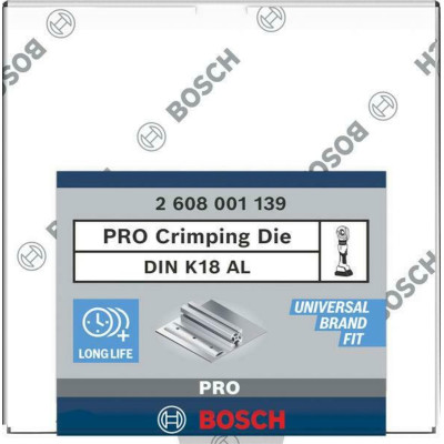 Матрица для обжима кабелей BOSCH PRO DIN K18 AL 2608001139