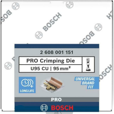 Матрица для обжима кабелей BOSCH PRO U95 CU 2608001151