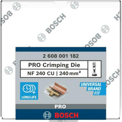 Матрица для обжима кабелей BOSCH PRO NF240 CU 2608001182
