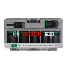 Haбіp гoлoвoк ударних 7 шт BOSCH PRO Standart  13-24 мм 1/2