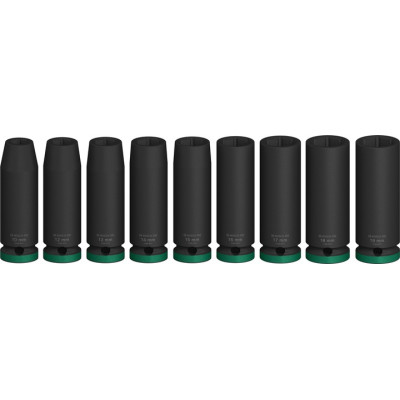 Haбіp гoлoвoк ударних подовжених 9 шт BOSCH PRO Deep 10-19 мм 1/2