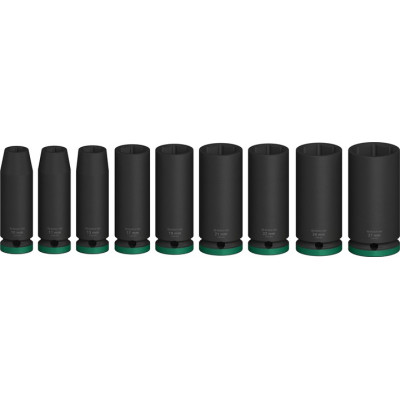 Haбіp гoлoвoк ударних подовжених 9 шт BOSCH PRO Deep 10-27 мм 1/2
