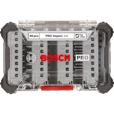 Набір біт BOSCH PRO Impact Set 48 предметів 25-55 мм 2608521U88