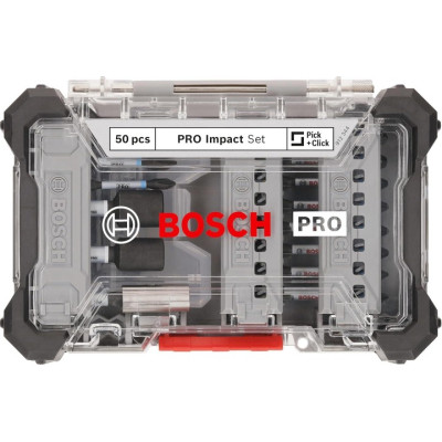 Набір біт BOSCH PRO Impact  50 предметів 25-55 мм 2608521U89