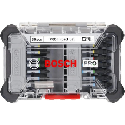 Набір біт та головок BOSCH PRO Impact 36 предметів 2608522517